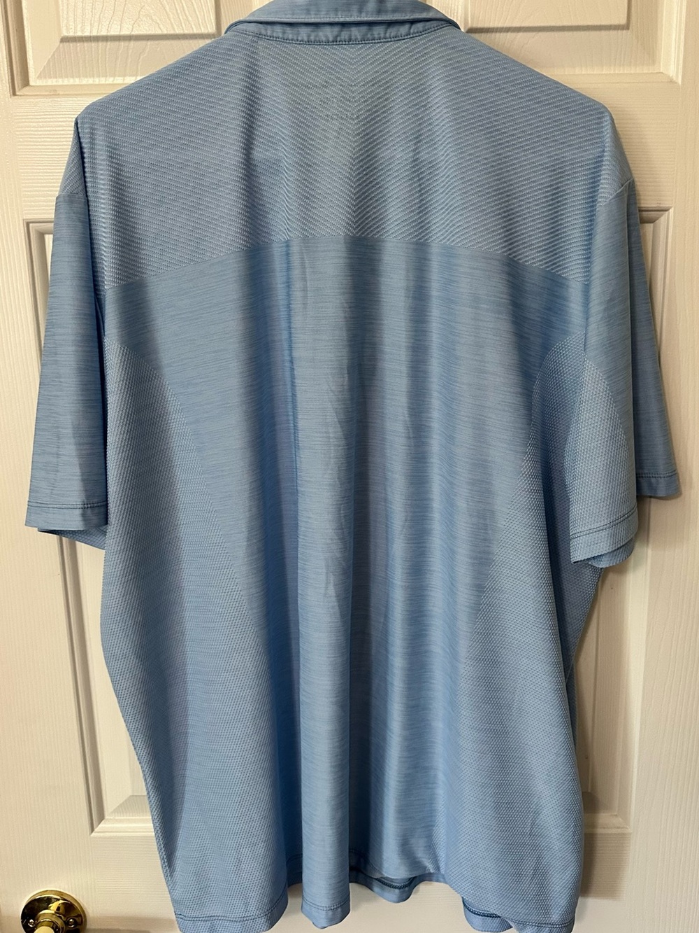 Tommy Bahama IslandZone Recycled Polyester Collared Polo Blue Short Sleeve 2XL - Picture 4 of 4